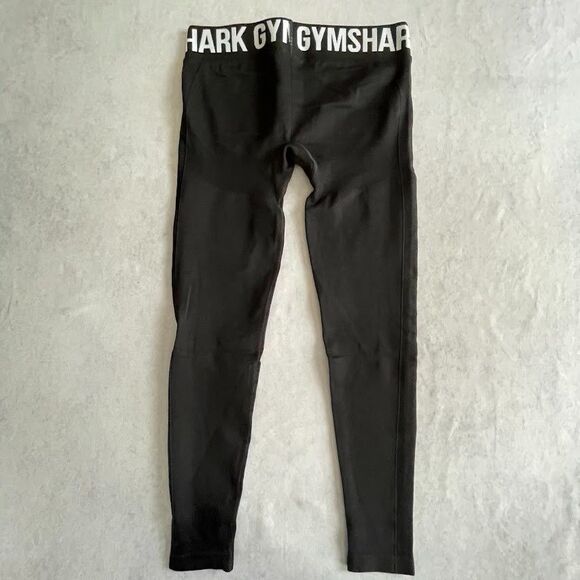 Gymshark Flex High Waisted Leggings Womens Size XS Black Butt Lifting Activewear - Picture 4 of 10